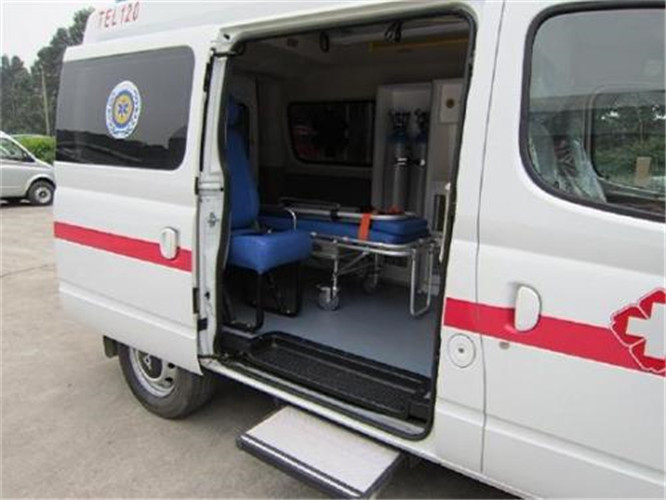 峪泉镇救护车出租服务案例7