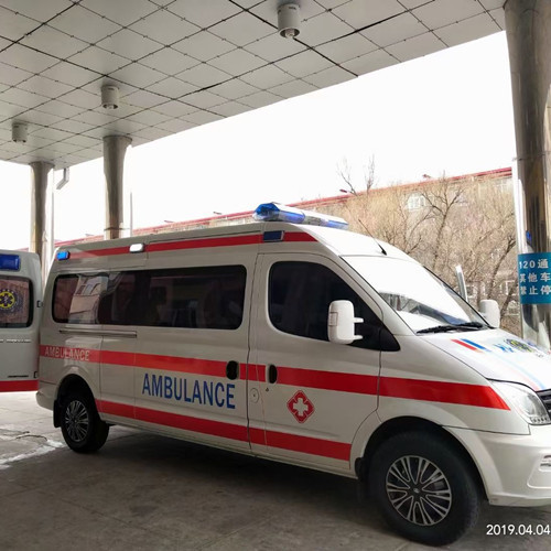 峪泉镇救护车出租服务案例2